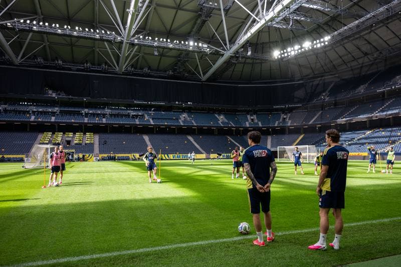 Football. Sweden. Training. 03.06.2026
