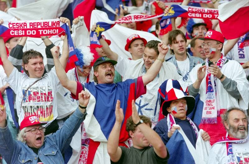 Football. UEFA EURO 1996. Germany - Czech Republic. 30.06.1996