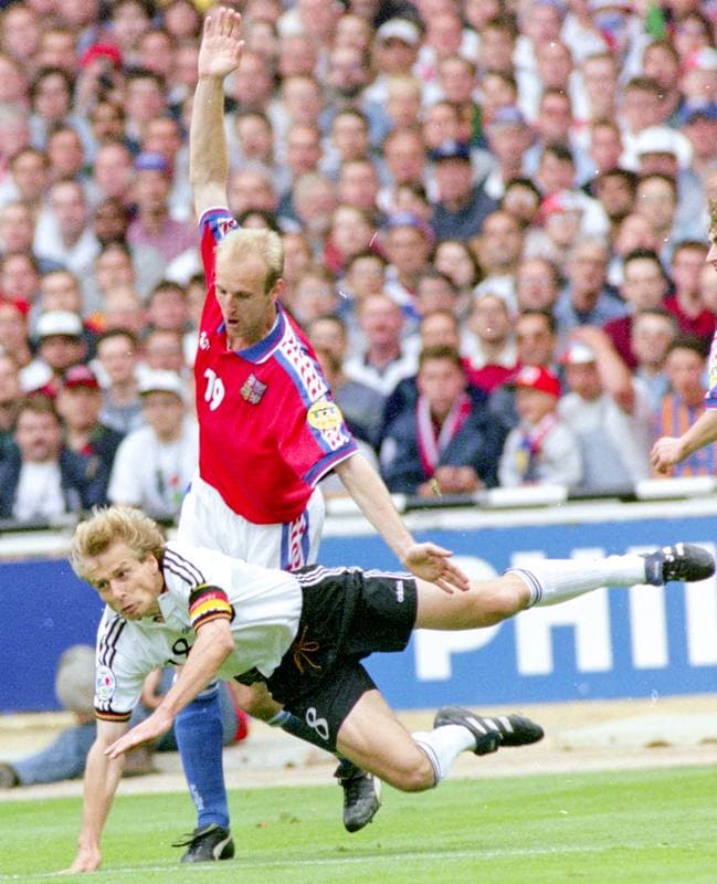 Football. UEFA EURO 1996. Germany - Czech Republic. 30.06.1996