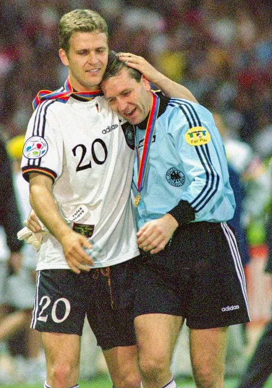 Football. UEFA EURO 1996. Germany - Czech Republic. 30.06.1996