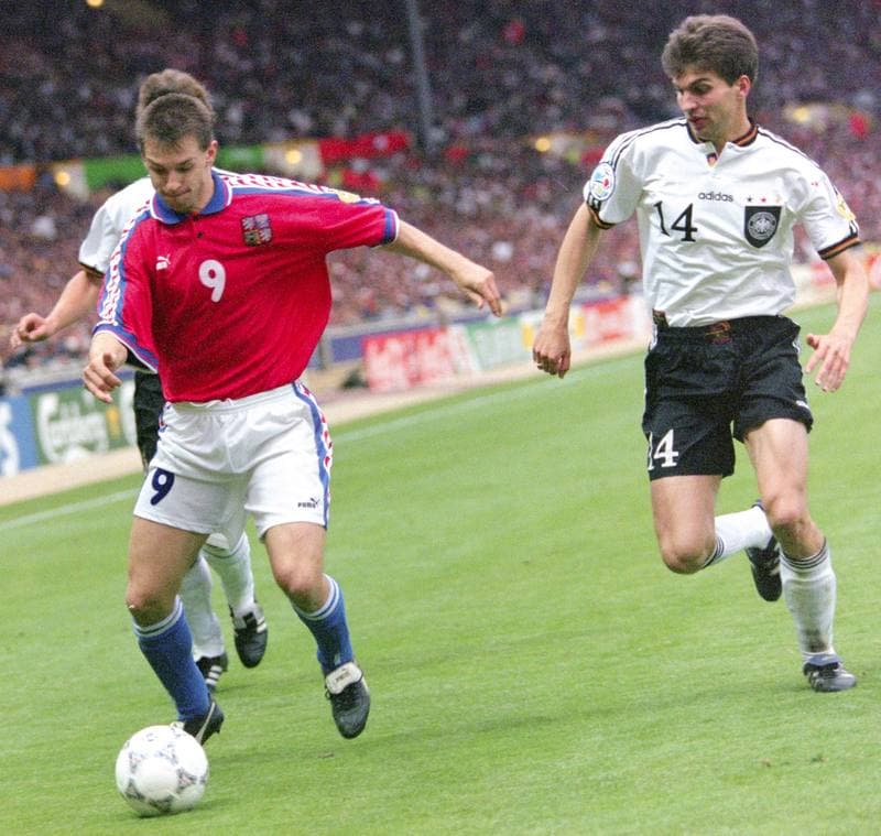 Football. UEFA EURO 1996. Germany - Czech Republic. 30.06.1996