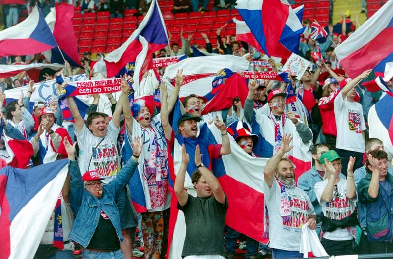 Football. UEFA EURO 1996. Germany - Czech Republic. 30.06.1996