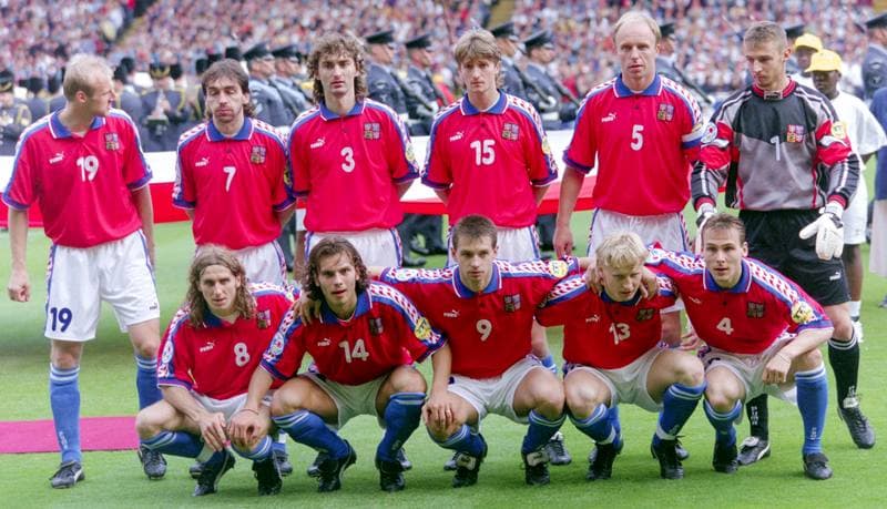 Football. UEFA EURO 1996. Germany - Czech Republic. 30.06.1996