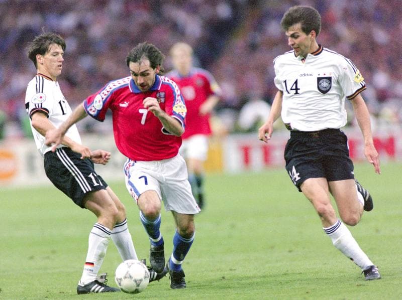 Football. UEFA EURO 1996. Germany - Czech Republic. 30.06.1996
