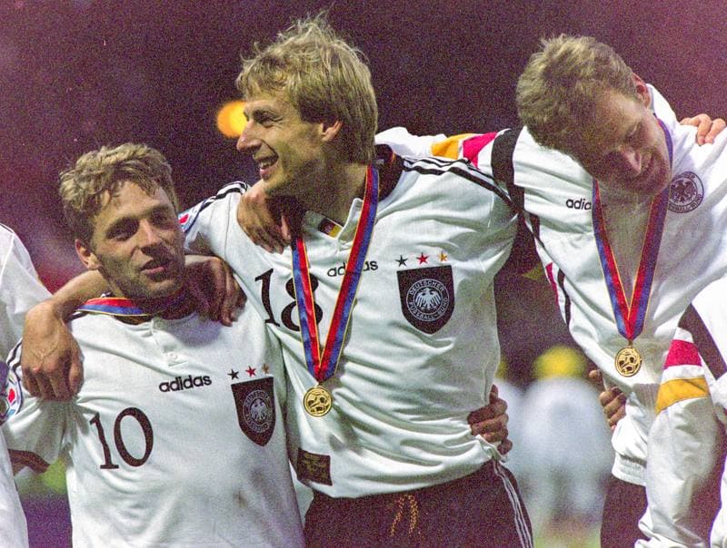 Football. UEFA EURO 1996. Germany - Czech Republic. 30.06.1996