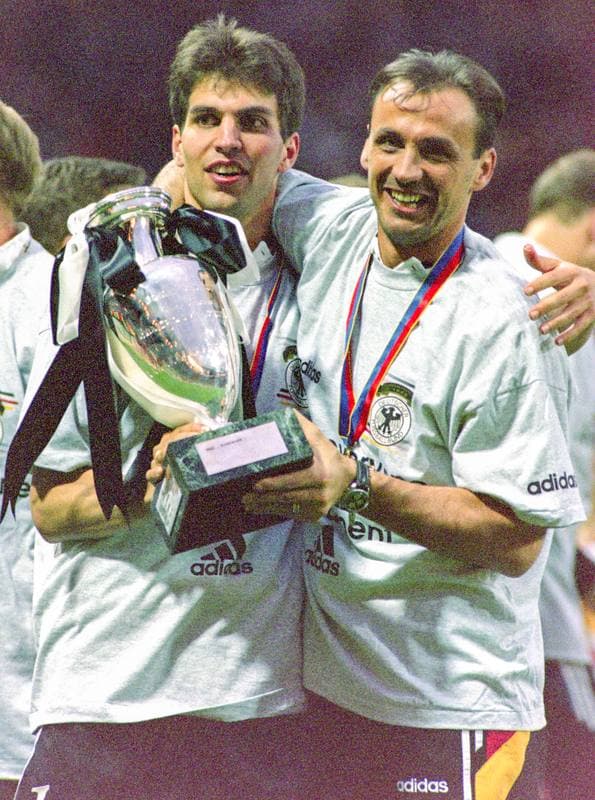 Football. UEFA EURO 1996. Germany - Czech Republic. 30.06.1996