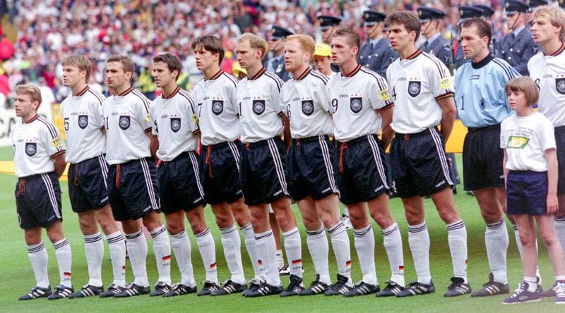 Football. UEFA EURO 1996. Germany - Czech Republic. 30.06.1996