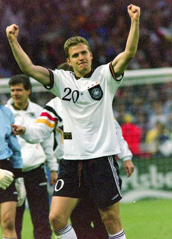Football. UEFA EURO 1996. Germany - Czech Republic. 30.06.1996