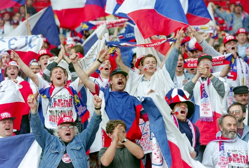 Football. UEFA EURO 1996. Germany - Czech Republic. 30.06.1996