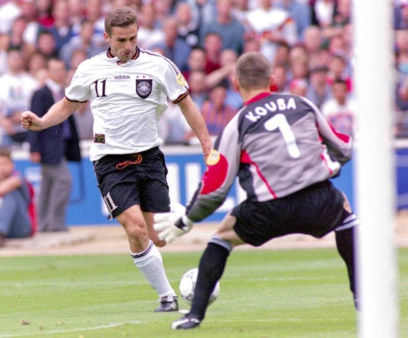 Football. UEFA EURO 1996. Germany - Czech Republic. 30.06.1996