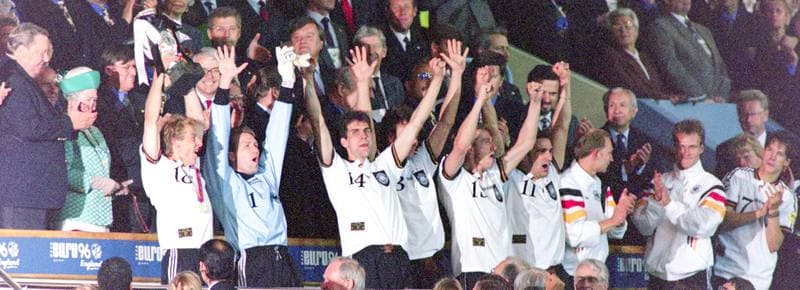Football. UEFA EURO 1996. Germany - Czech Republic. 30.06.1996