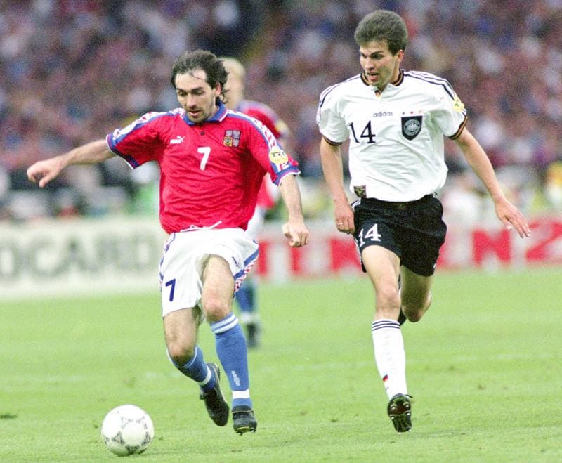 Football. UEFA EURO 1996. Germany - Czech Republic. 30.06.1996