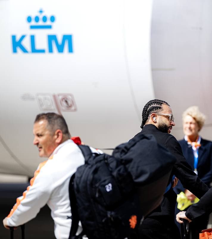 Football. Netherlands. Departure to New York. 06.04.2026