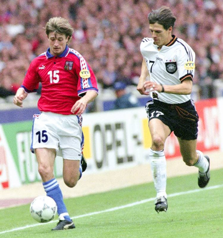 Football. UEFA EURO 1996. Germany - Czech Republic. 30.06.1996