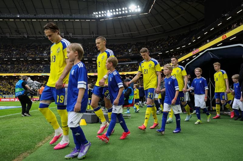 Football. International Friendly. Sweden - Greece. 04.06.2026