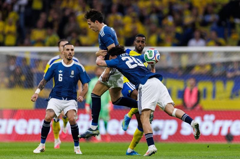 Football. International Friendly. Sweden - Greece. 04.06.2026