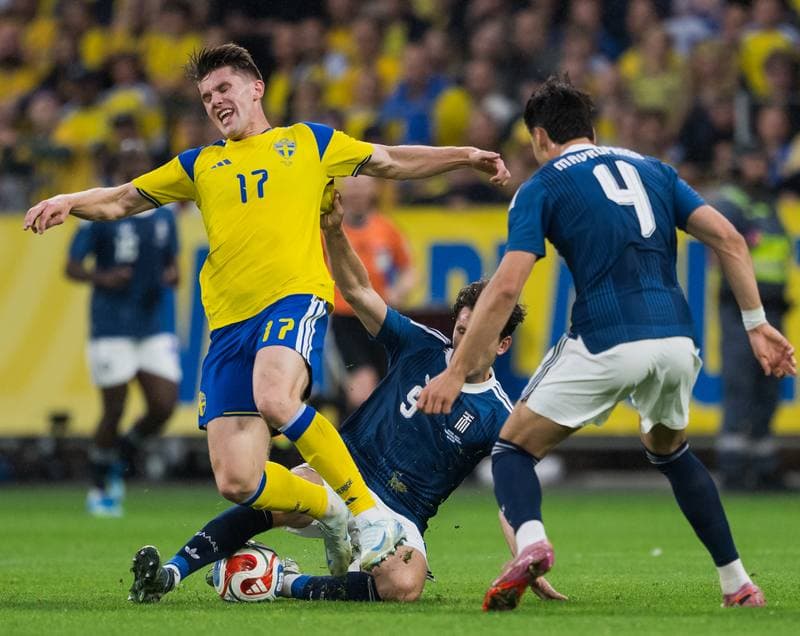 Football. International Friendly. Sweden - Greece. 04.06.2026