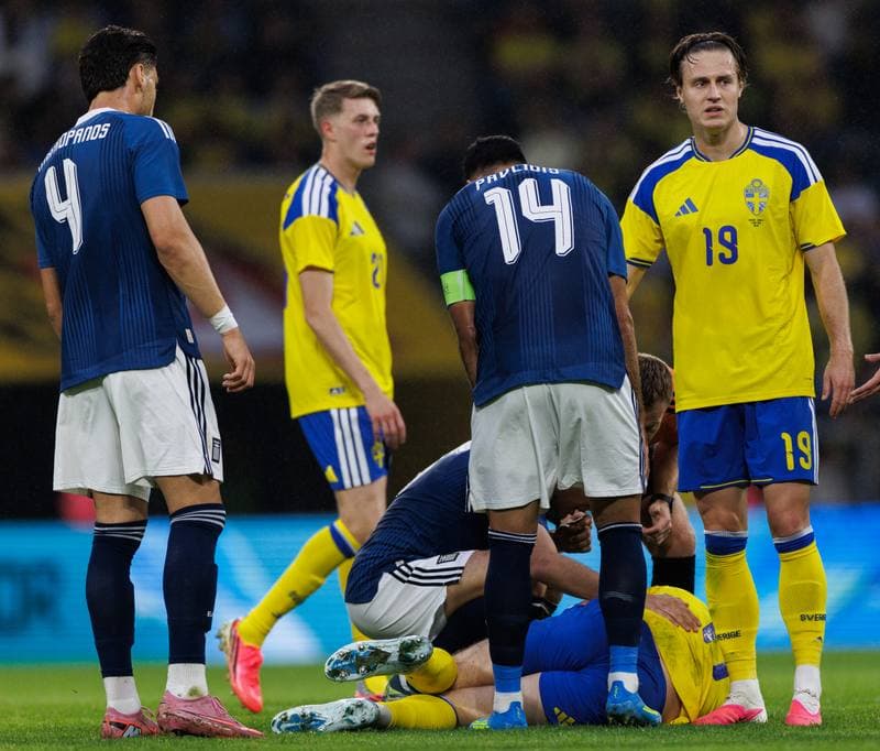 Football. International Friendly. Sweden - Greece. 04.06.2026