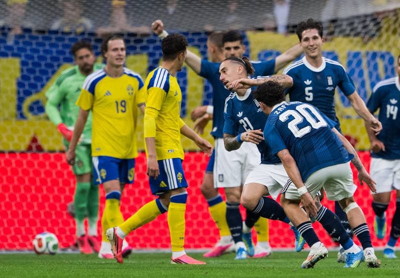 Football. International Friendly. Sweden - Greece. 04.06.2026