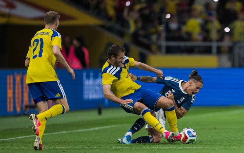 Football. International Friendly. Sweden - Greece. 04.06.2026