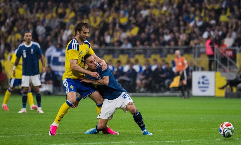 Football. International Friendly. Sweden - Greece. 04.06.2026