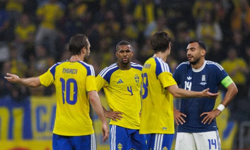 Football. International Friendly. Sweden - Greece. 04.06.2026