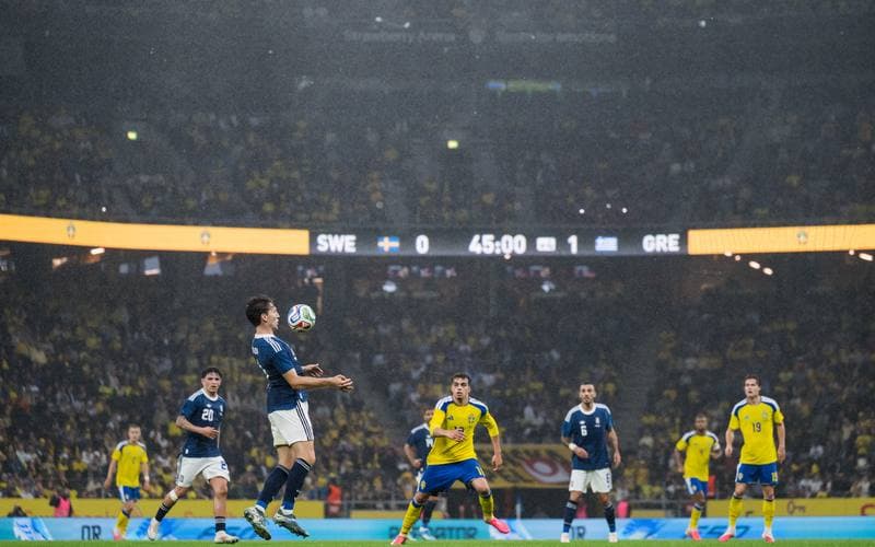 Football. International Friendly. Sweden - Greece. 04.06.2026