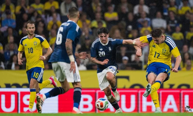 Football. International Friendly. Sweden - Greece. 04.06.2026