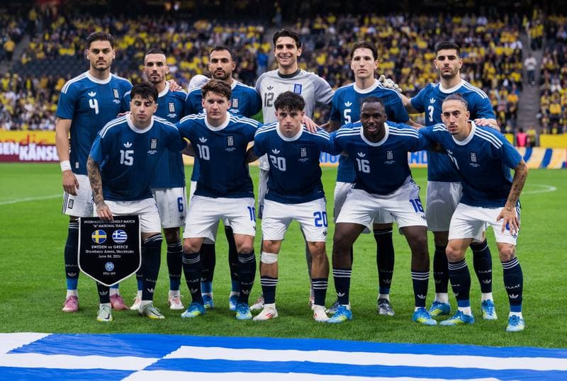 Football. International Friendly. Sweden - Greece. 04.06.2026