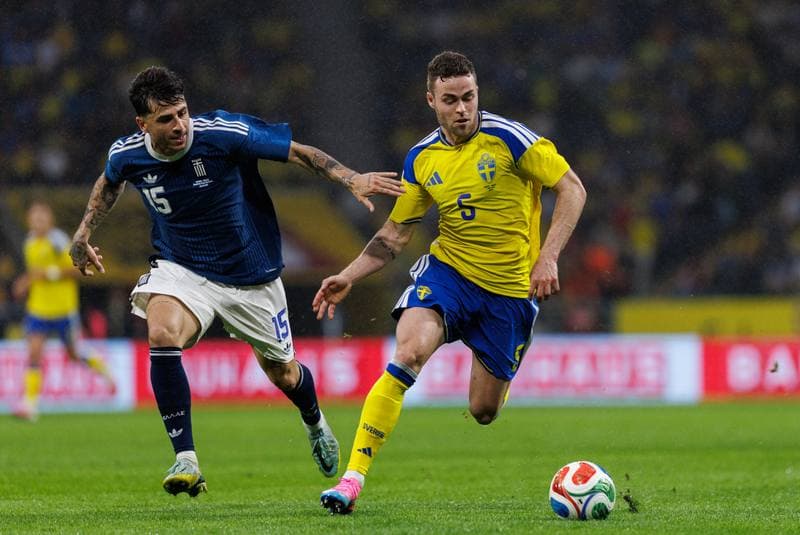Football. International Friendly. Sweden - Greece. 04.06.2026