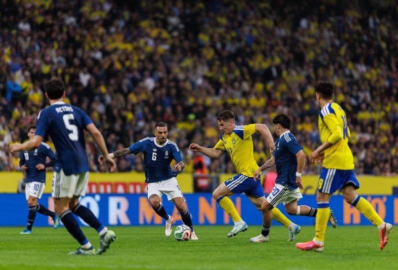 Football. International Friendly. Sweden - Greece. 04.06.2026