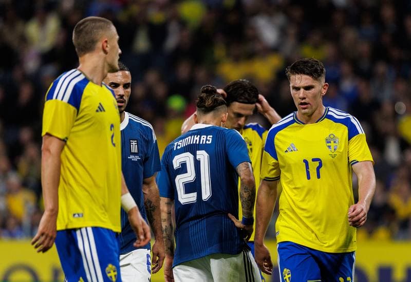 Football. International Friendly. Sweden - Greece. 04.06.2026
