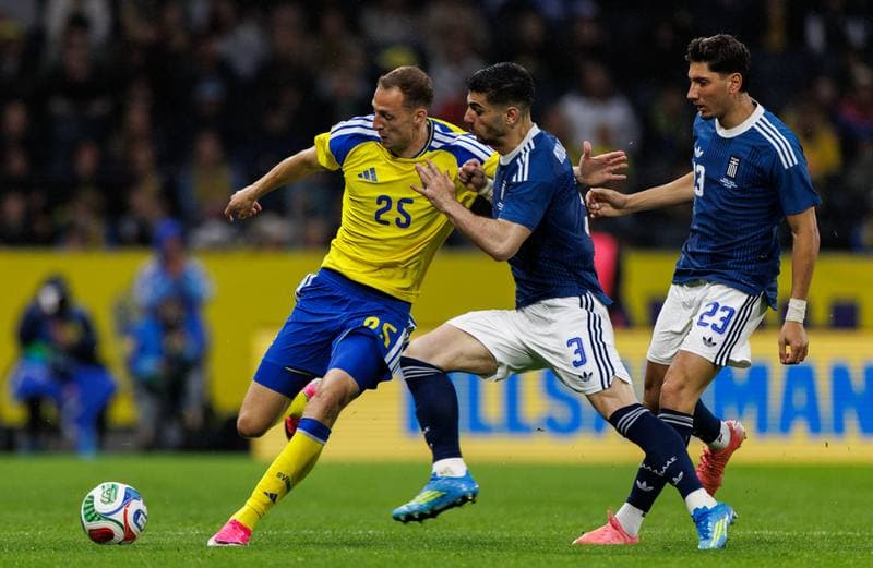 Football. International Friendly. Sweden - Greece. 04.06.2026