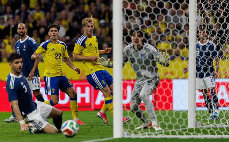 Football. International Friendly. Sweden - Greece. 04.06.2026