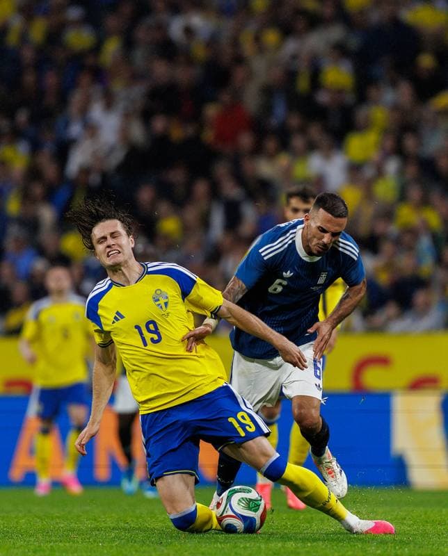 Football. International Friendly. Sweden - Greece. 04.06.2026