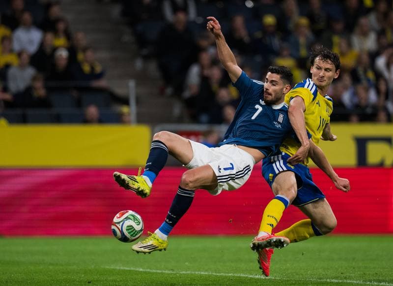 Football. International Friendly. Sweden - Greece. 04.06.2026