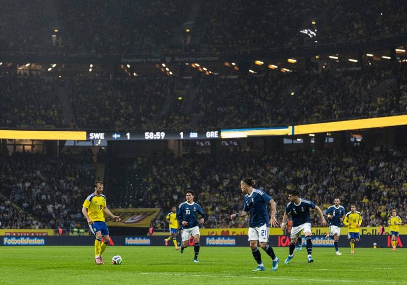 Football. International Friendly. Sweden - Greece. 04.06.2026