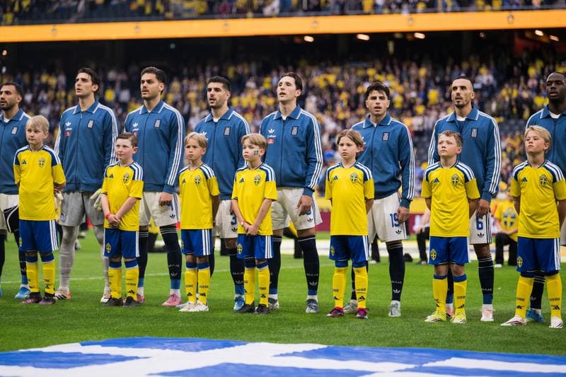 Football. International Friendly. Sweden - Greece. 04.06.2026