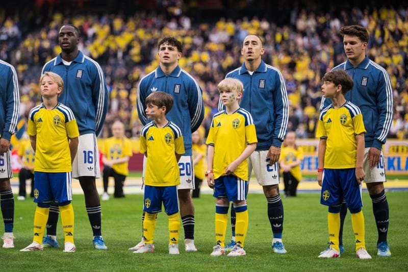 Football. International Friendly. Sweden - Greece. 04.06.2026