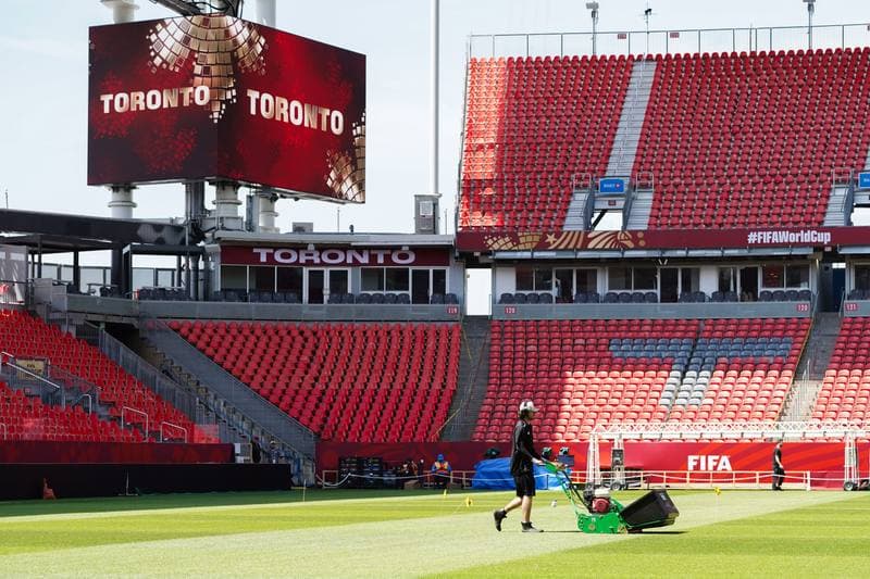 Football. FIFA World Cup 2026. Toronto Stadium. Media Tour. 04.06.2026