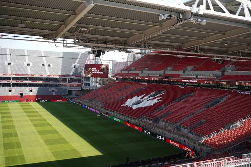 Football. FIFA World Cup 2026. Toronto Stadium. Media Tour. 04.06.2026