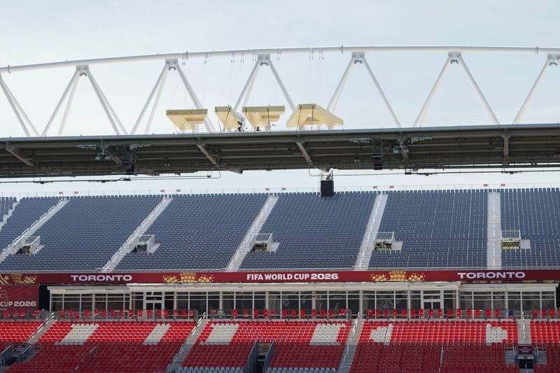Football. FIFA World Cup 2026. Toronto Stadium. Media Tour. 04.06.2026