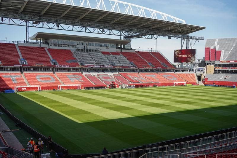 Football. FIFA World Cup 2026. Toronto Stadium. Media Tour. 04.06.2026