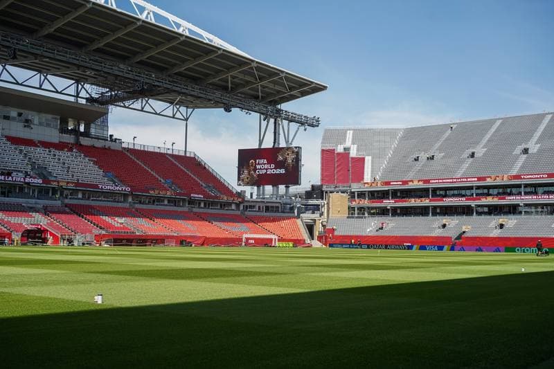 Football. FIFA World Cup 2026. Toronto Stadium. Media Tour. 04.06.2026