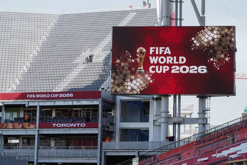 Football. FIFA World Cup 2026. Toronto Stadium. Media Tour. 04.06.2026