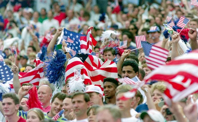 Football. FIFA World Cup. USA - Switzerland. 18.06.1994