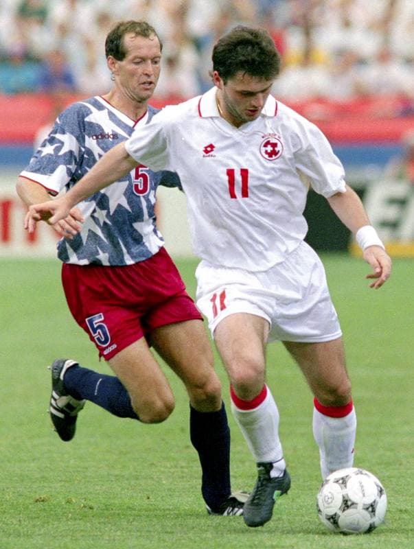 Football. FIFA World Cup. USA - Switzerland. 18.06.1994