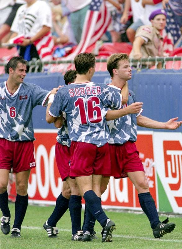 Football. FIFA World Cup. USA - Switzerland. 18.06.1994