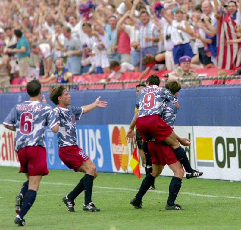 Football. FIFA World Cup. USA - Switzerland. 18.06.1994