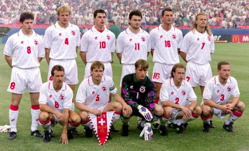 Football. FIFA World Cup. USA - Switzerland. 18.06.1994